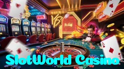 SlotWorld Casino casino presented on mobile device in Pakistan with slots and live games